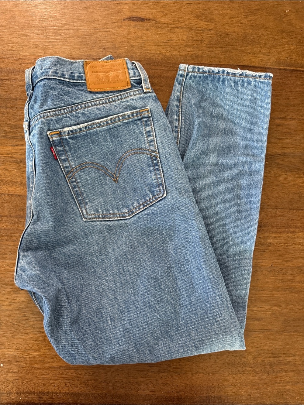 Levi's Light Blue wedgie Jeans